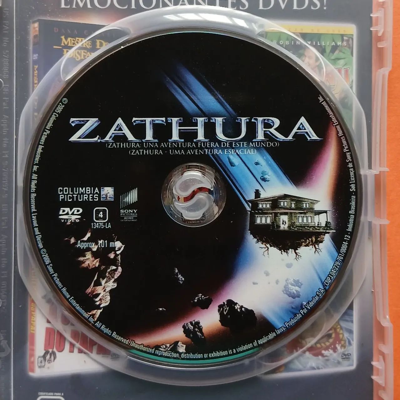 Dvd Zathura - Uma Aventura Espacial - CDs, DVDs etc - Pilarzinho