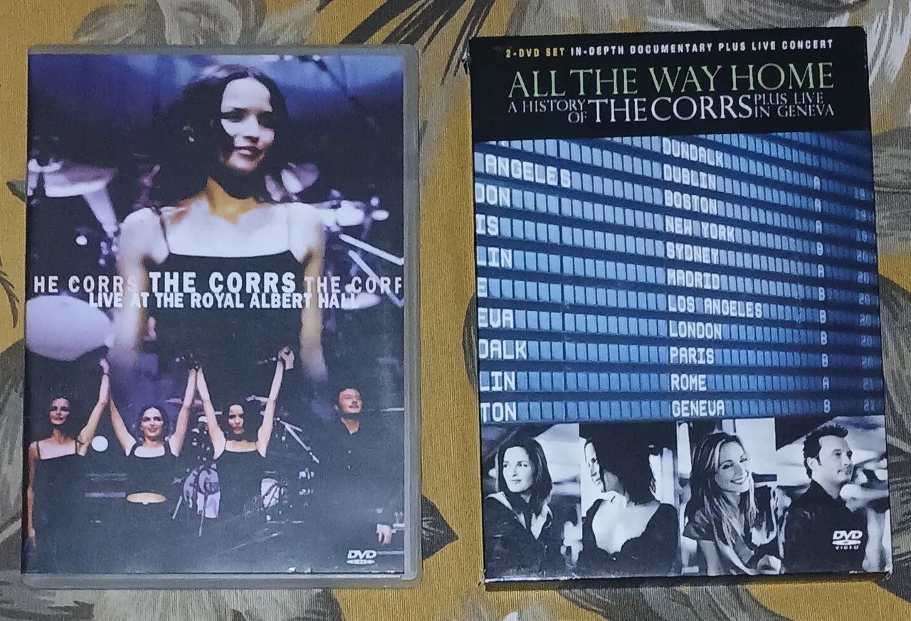 Dvds The Corrs (2 Dvds, sendo 1 Duplo)