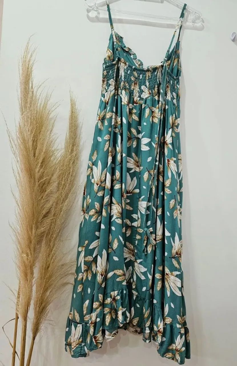 Vestido Floral Tecido Leve | Pop Café | Tananho M - Foto 2