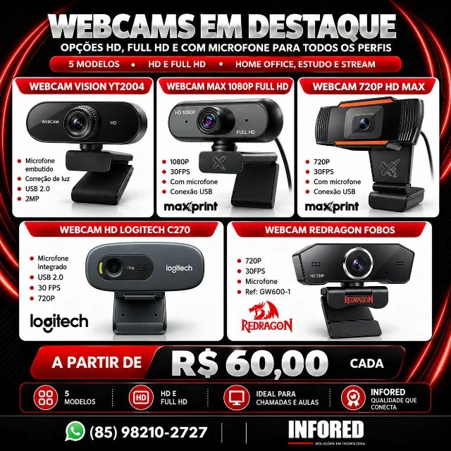 Webcams em Destaque
