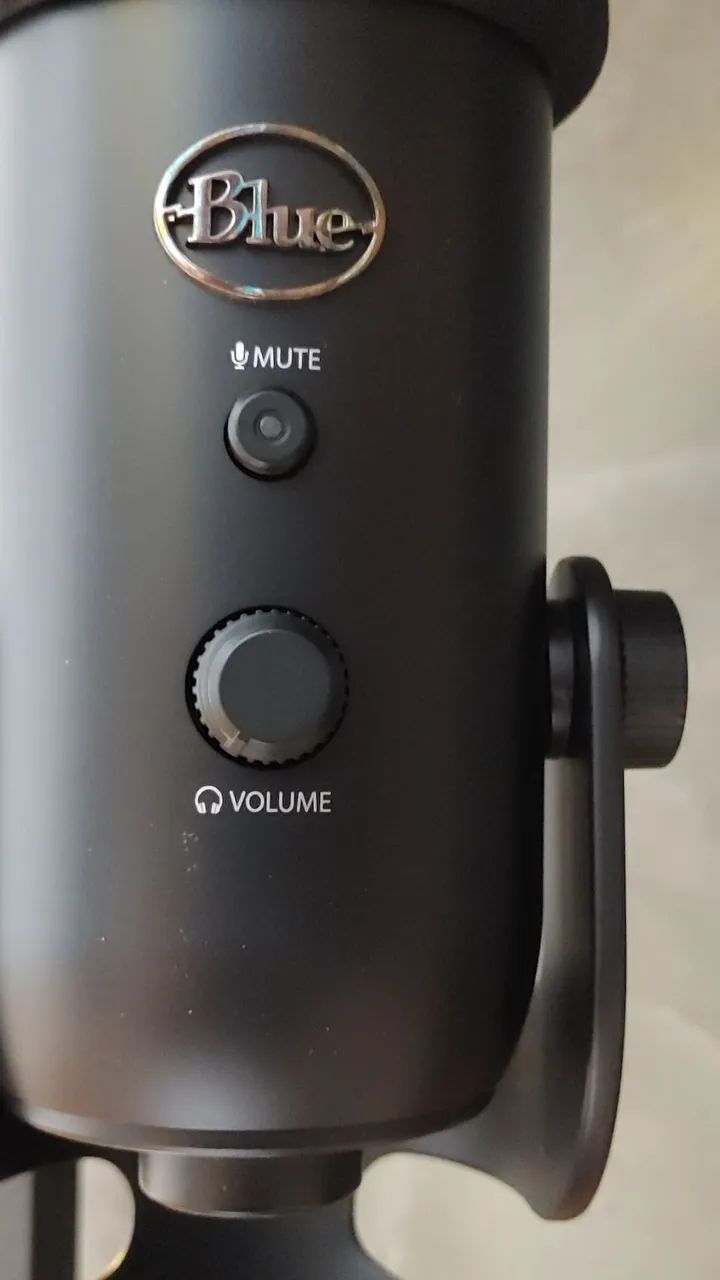 Microfone Condensador - Logitech: Blue - Yeti (Blackout) - Foto 3