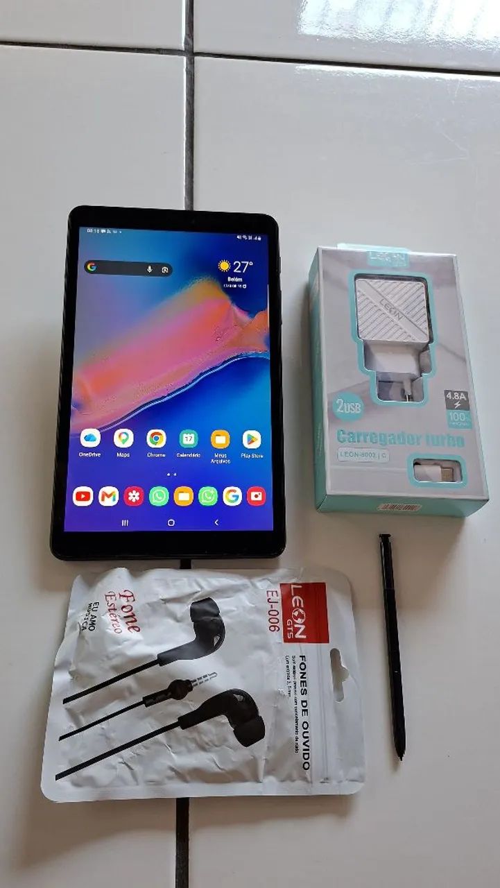 Tab A Tablet Samsung com Caneta S Pen 32Gbs 8 polegadas pega chip e faz ligacao - Foto 2
