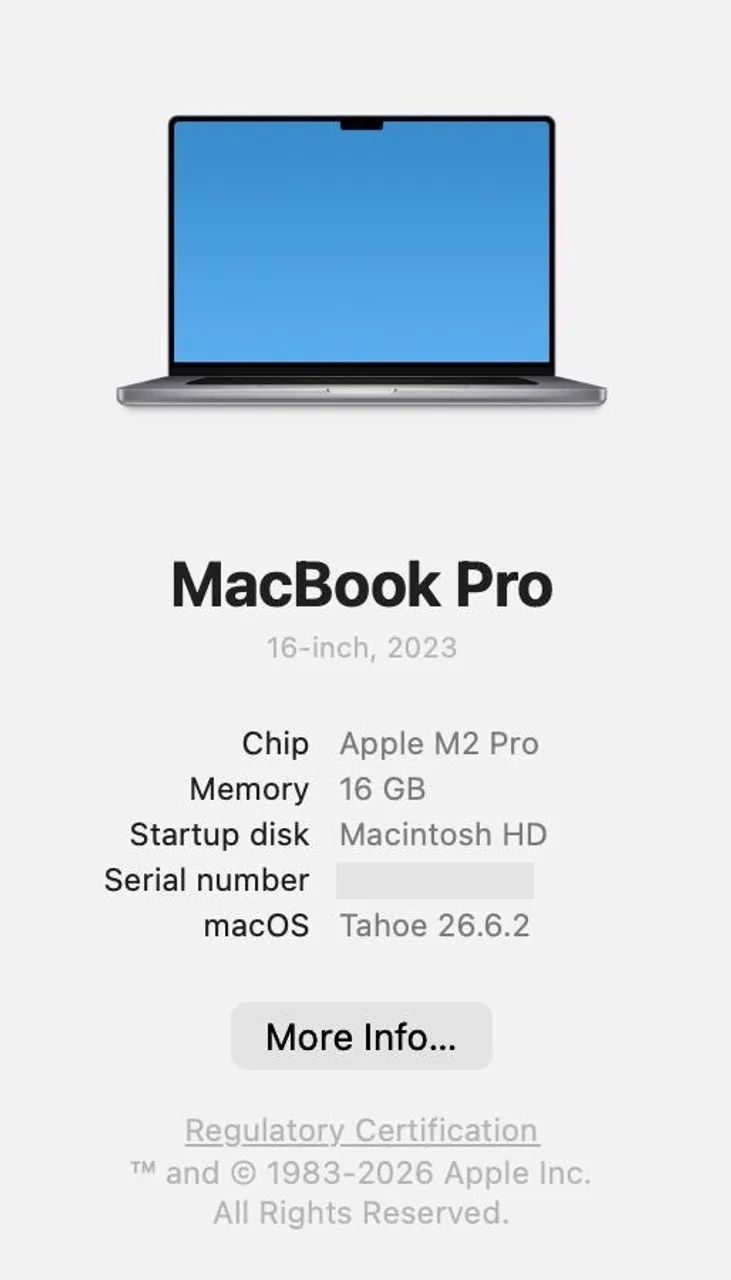 MacBook Pro 16" 2023 - Foto 2