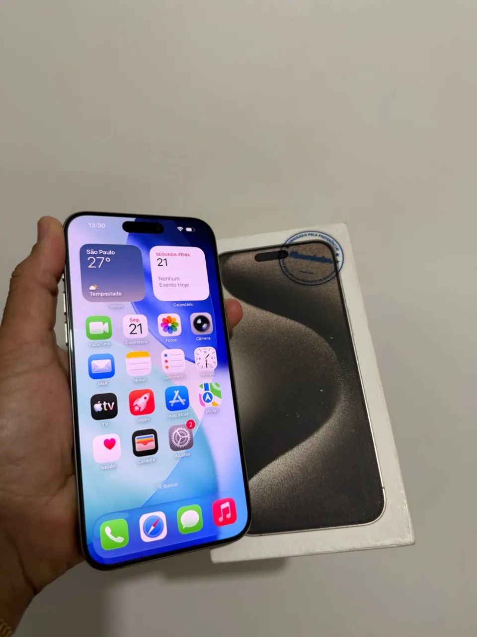 iPhone 15 pro Max muito novo  - Foto 3