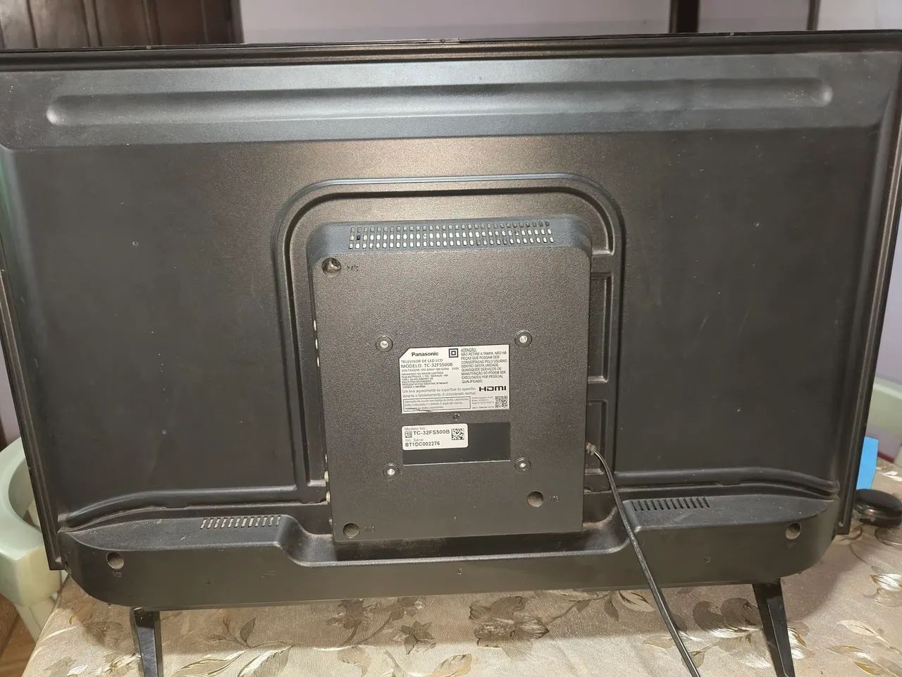 TV Panasonic LED LCD 32 display quebrado - Foto 4