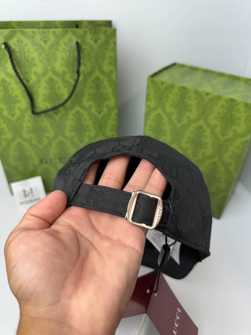 Boné Gucci GG Nylon Baseball - Foto 3
