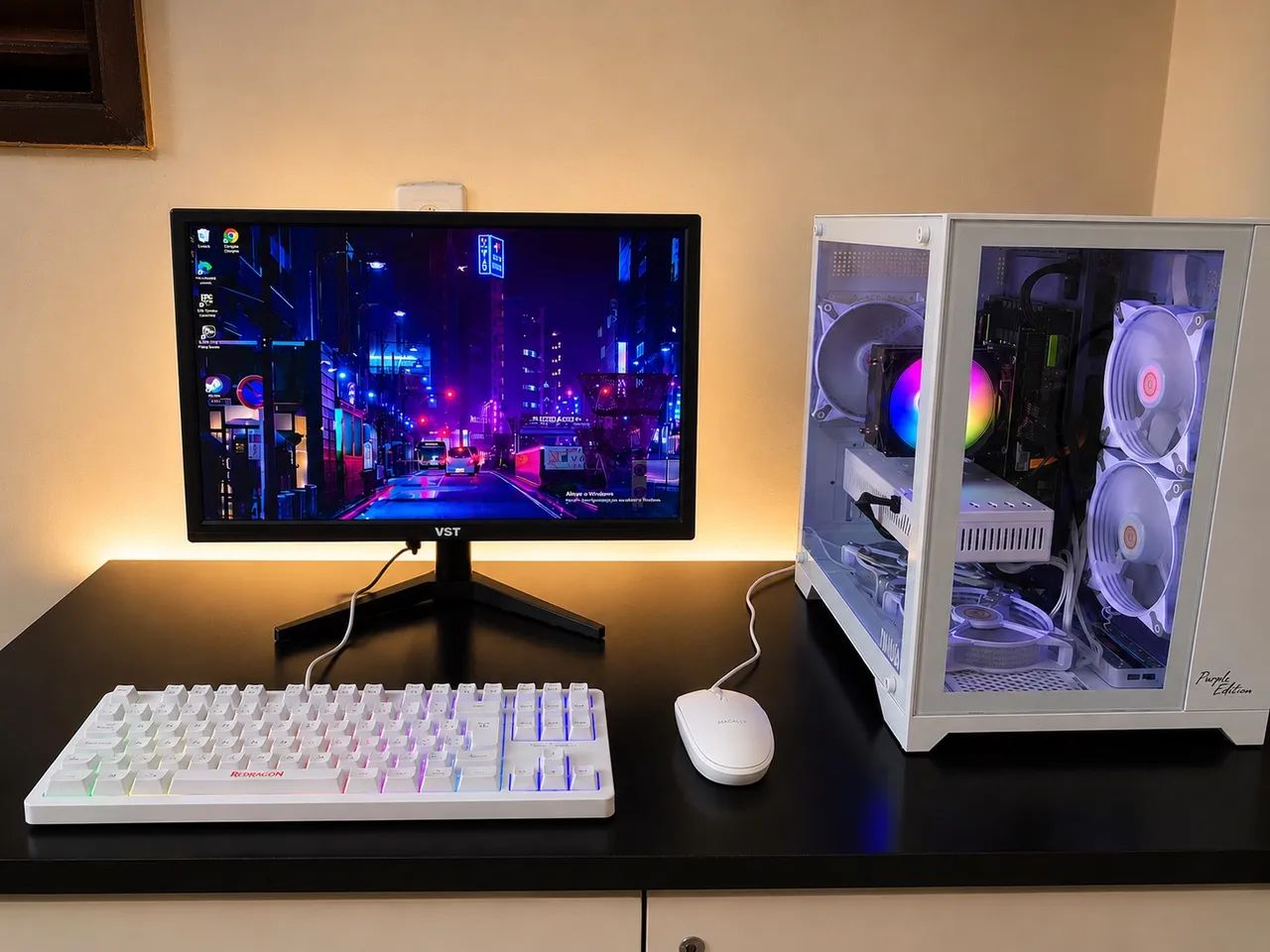 PC GAMER WHITE - Foto 3