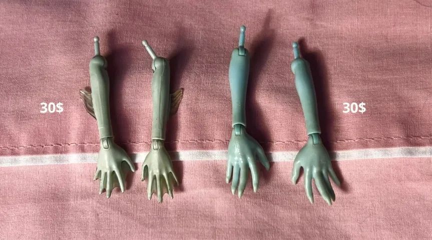 Bracinhos Bonecas Monster High 