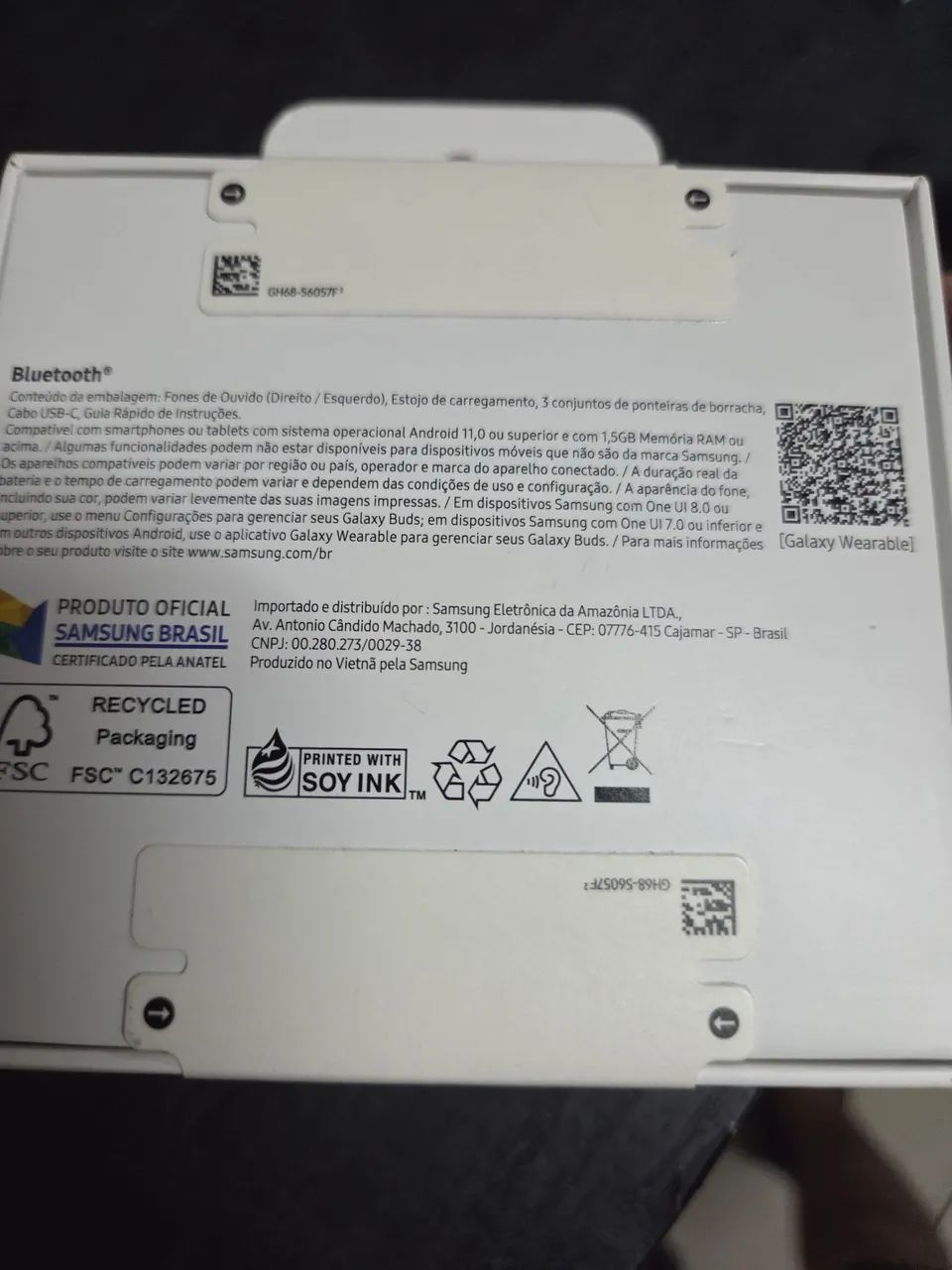 Galaxy Buds3 FE Lacrado com nota - Foto 2