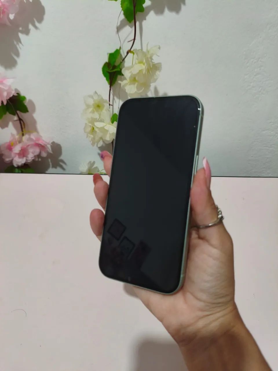 iPhone 15 128G Verde - Com caixa e NF - Foto 3