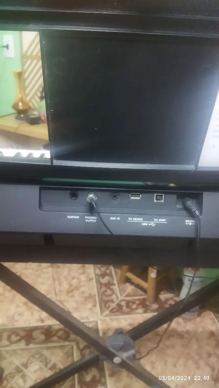 Teclado Psr E453 Yamaha - Foto 5