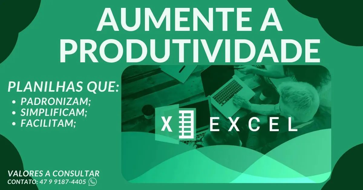 FAÇO PLANILHAS/PROJETOS DE EXCEL - Foto 2