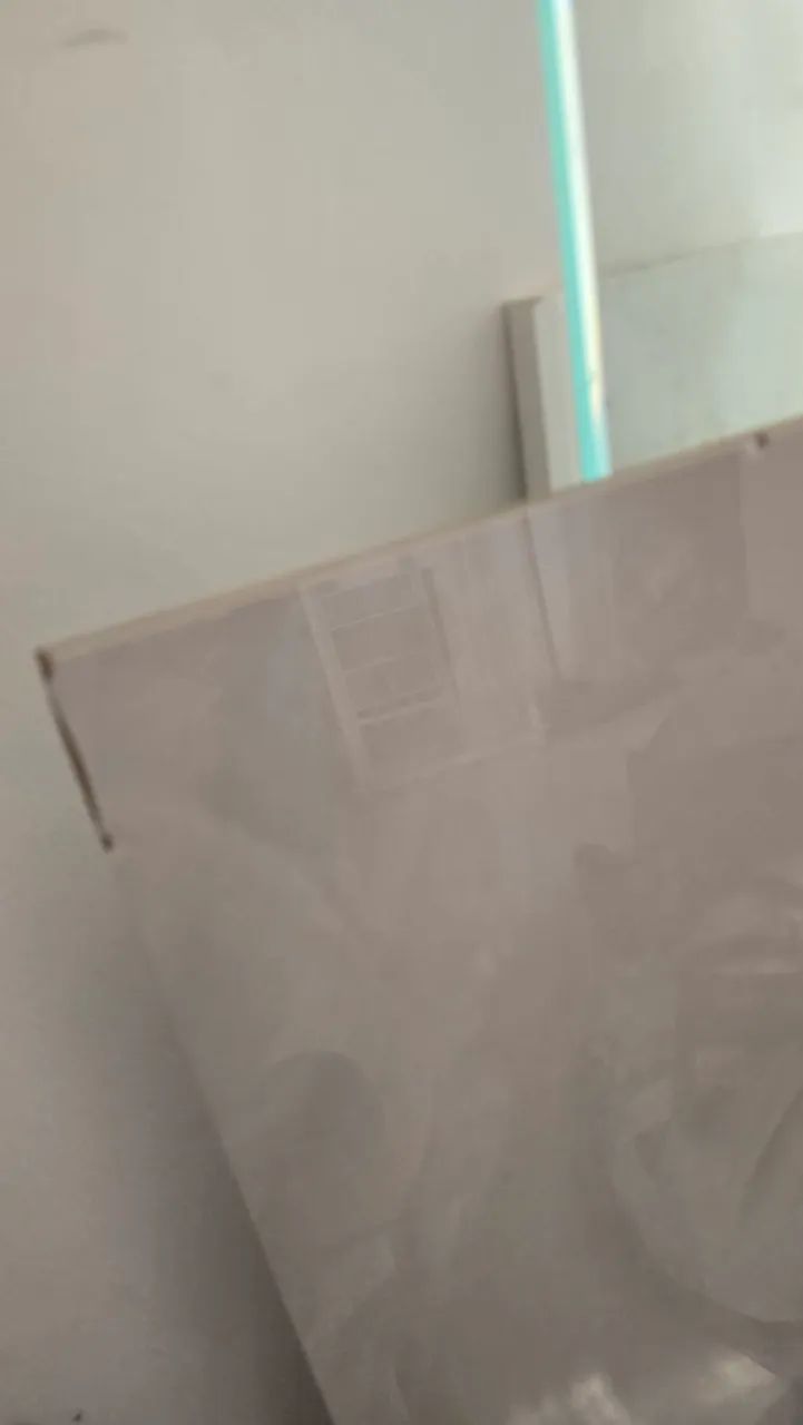Porcelanato brilhante marmorizado bege (59 x 119 cm)  - Foto 2