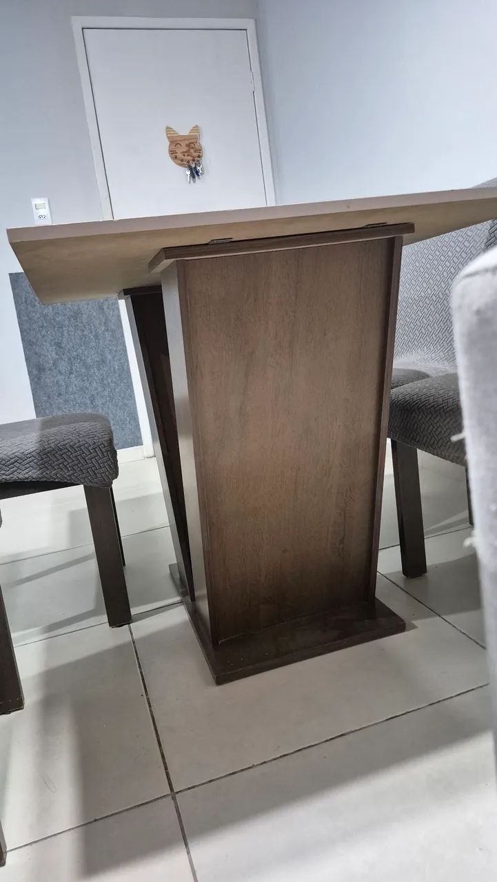 Mesa de jantar com 4 cadeiras - Foto 3