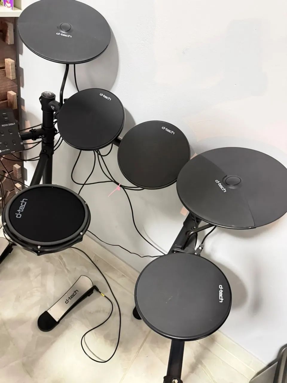 D-tech - BATERIA ELETRÔNICA - Seminova - Foto 3