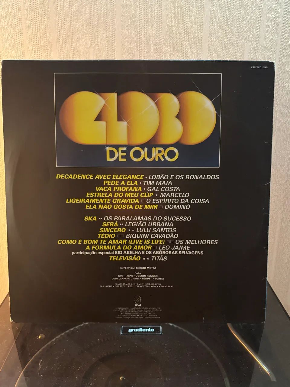 Vinil Globo de ouro 1985 - Foto 3
