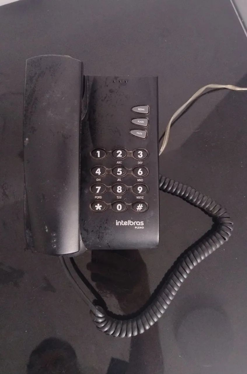 Telefone fixo digital com fio