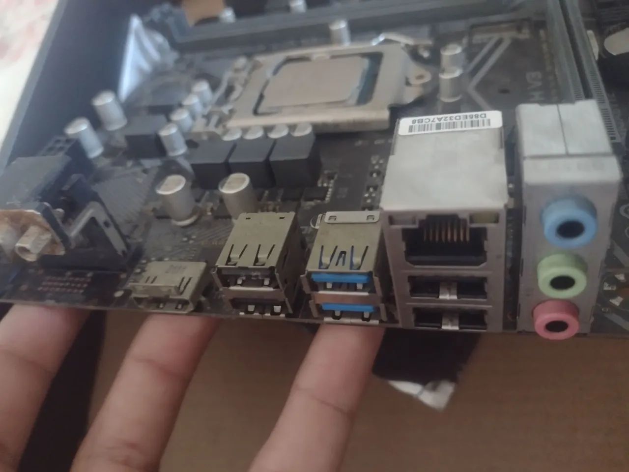 Placa mãe gigabyte h410m h v3 - Foto 2