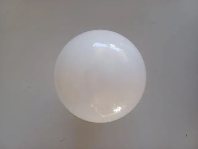 Cúpula opalina leitosa redonda - Foto 2