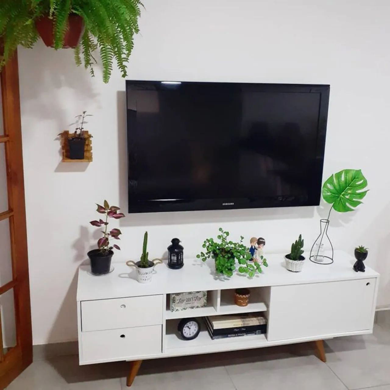 Suporte de TV FIXO (INSTALADO) - Foto 4