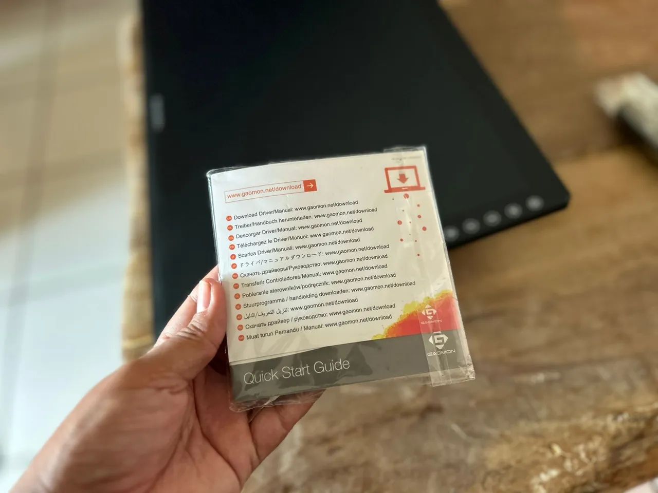  Gaomon PD 2200 Tablet Grafico de 21,5 polegadas tela de laminação completa antireflexo - Foto 4