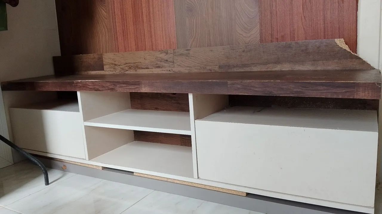 Rack suspenso de parede para TV de até 70'polegadas.  - Foto 4