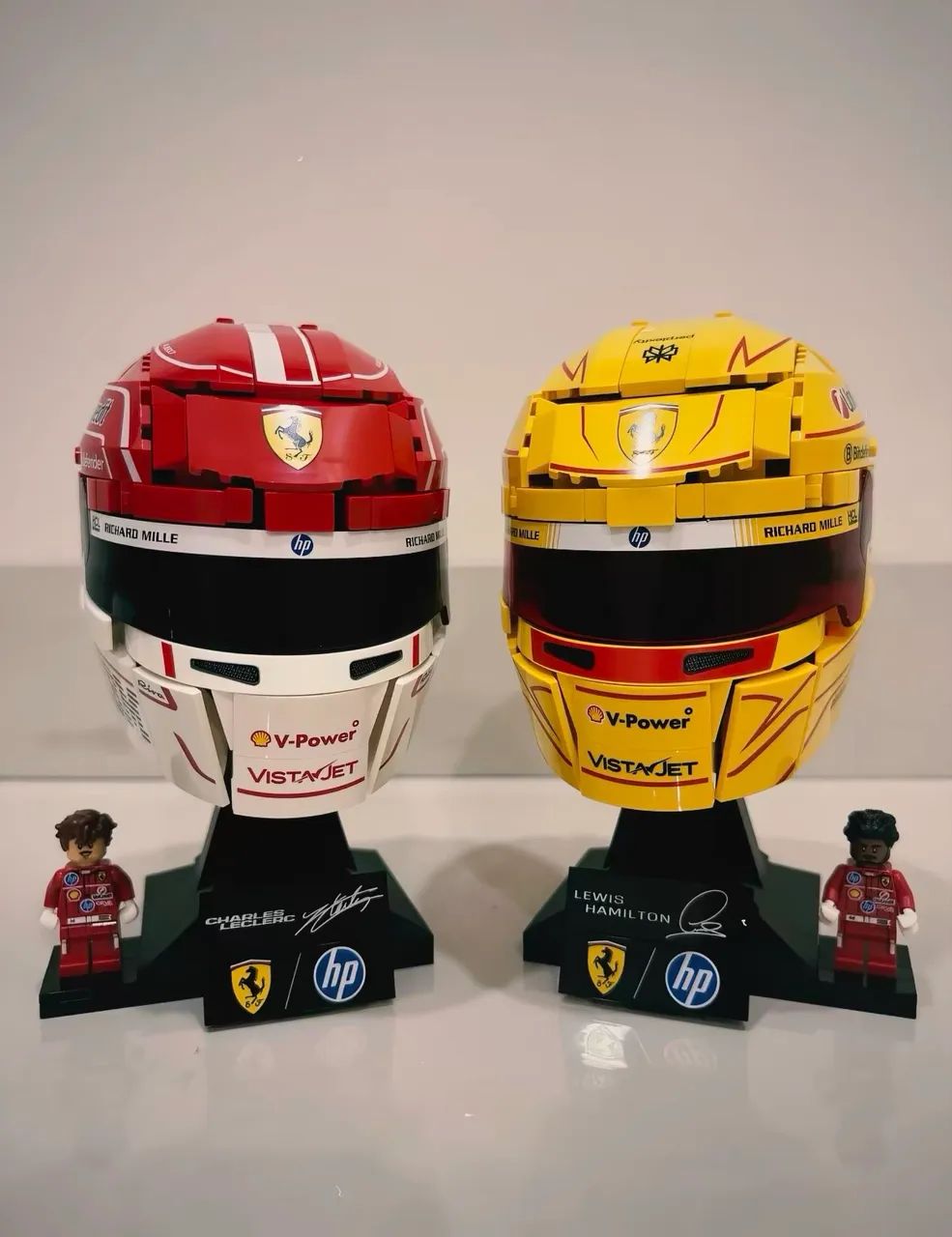 Blocos de Montar Capacete Lewis Hamilton