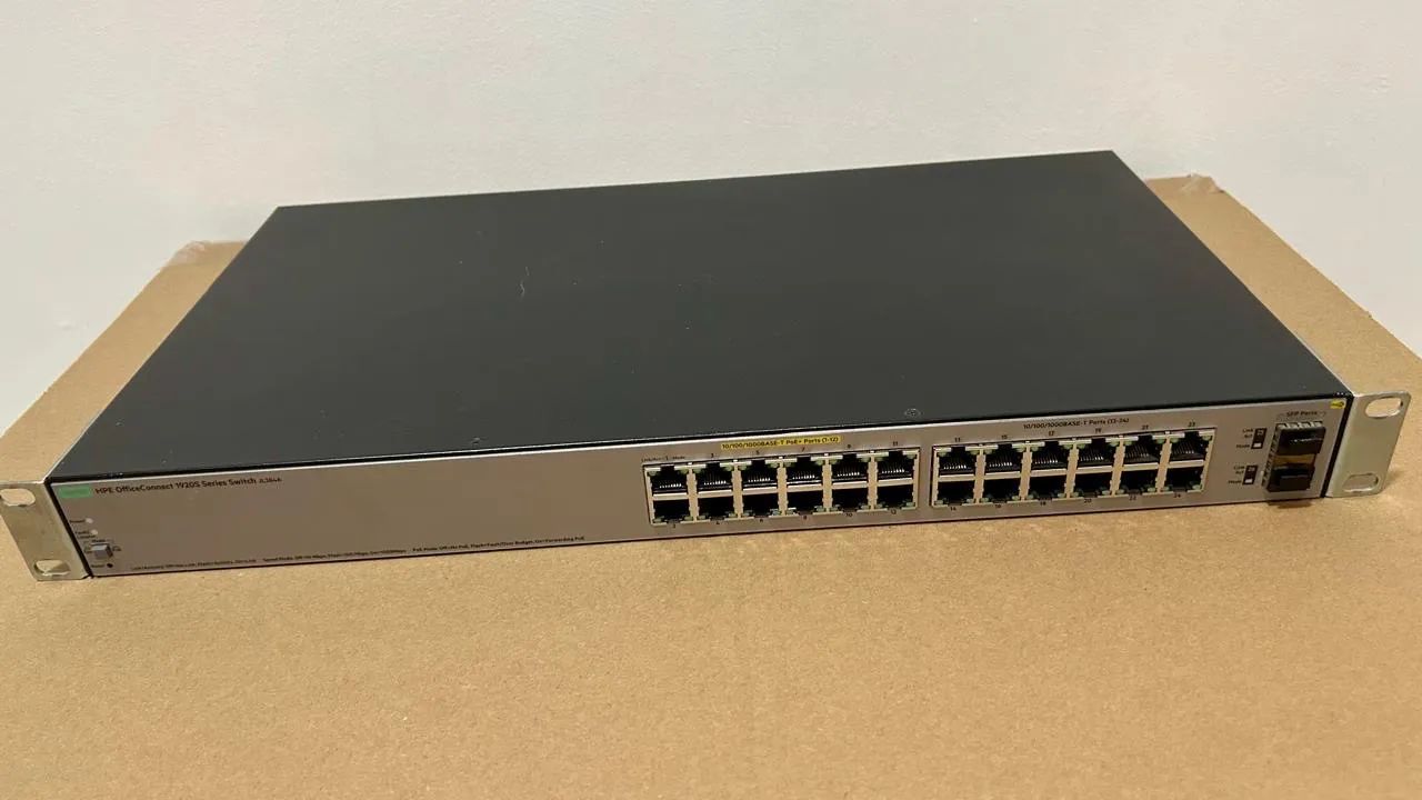 Switch JL384a 24 portas  Hpe Officeconnect  - Foto 4
