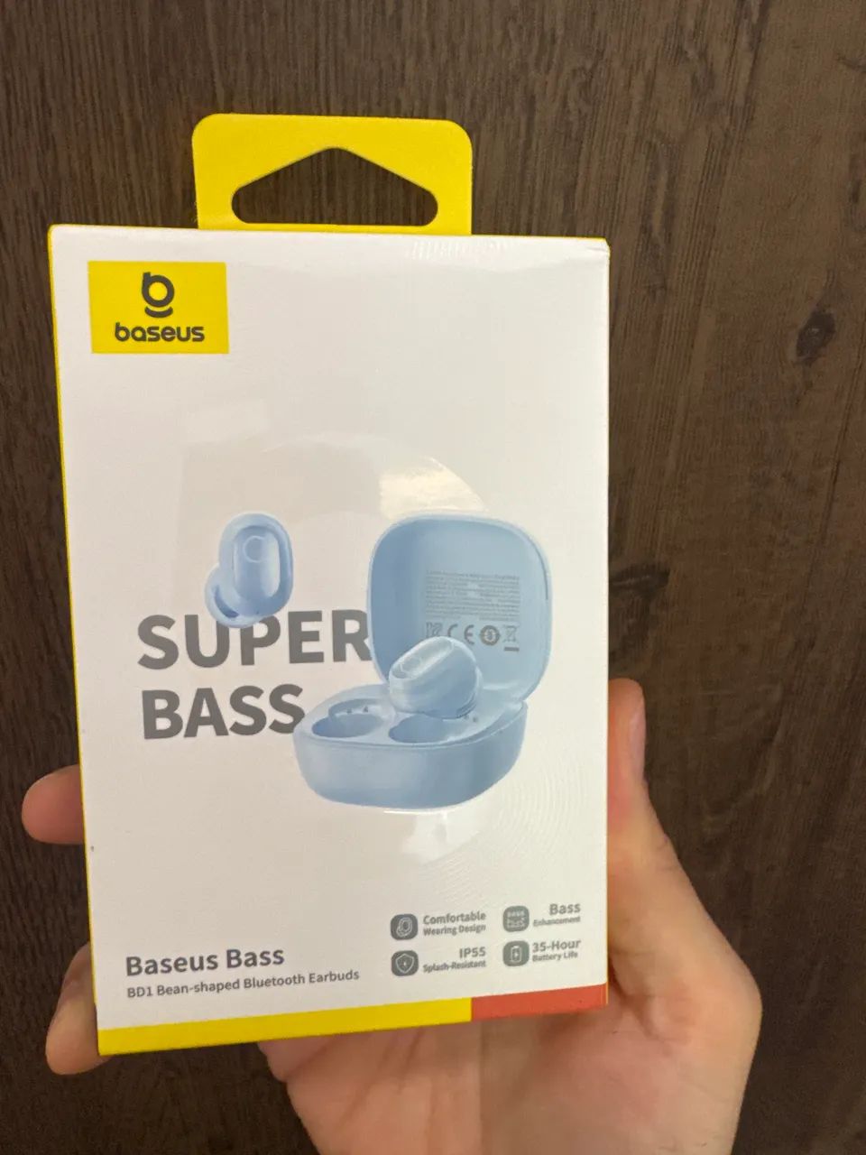 Fone de ouvido Bluetooth Baseus Super Bass BD1 