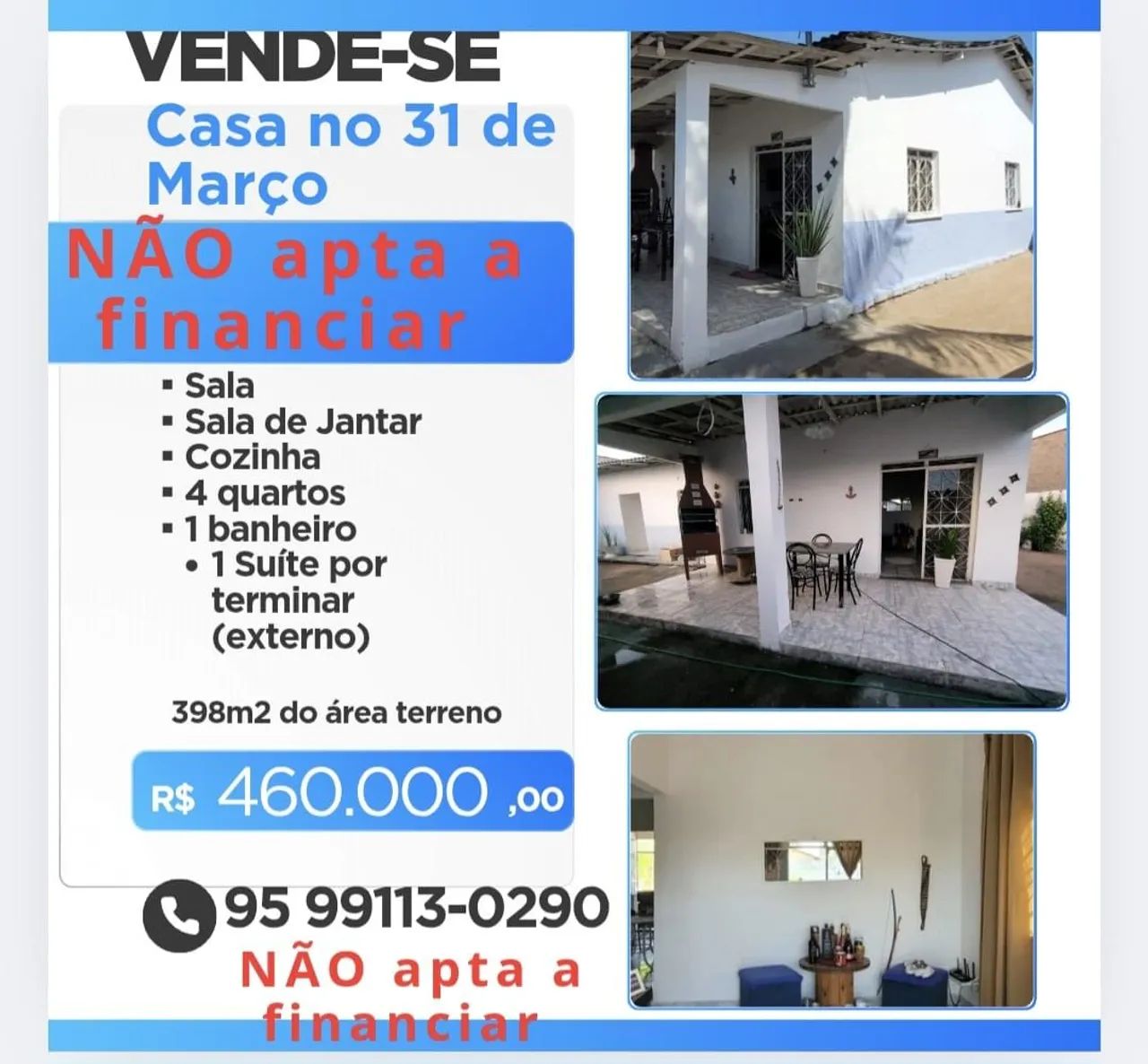 Foto - Boa Vista - 31 de Março