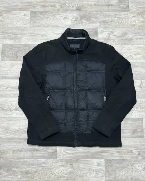  Jaqueta Híbrida Puffer Softshell Masculina Guess