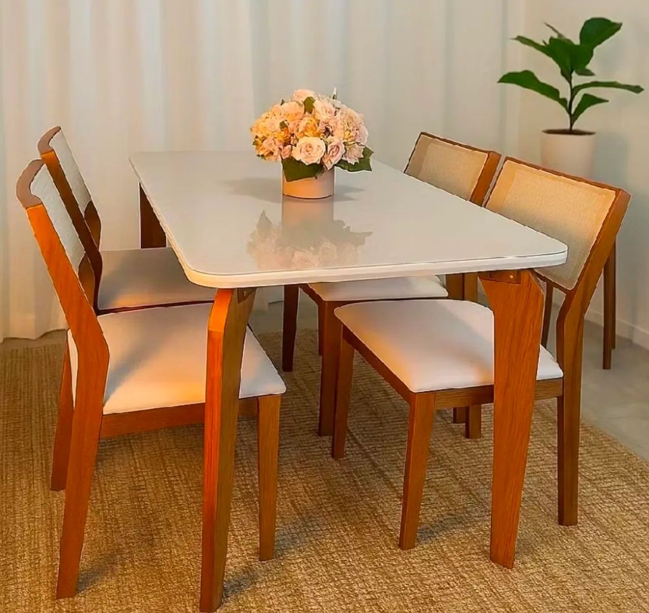 MESA EM MÁRMORE IRALIANO... - Foto 5