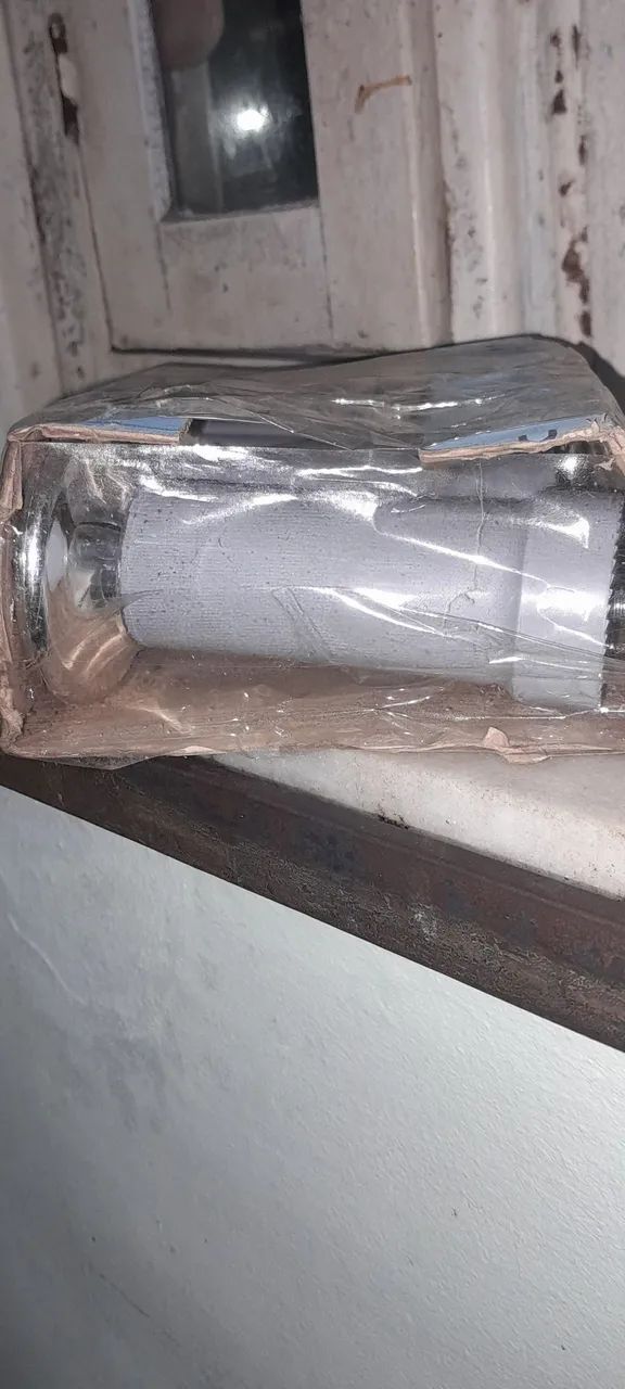 PÉS PARA CAMA BOX ALUTEC 13CM BASE CROMADA