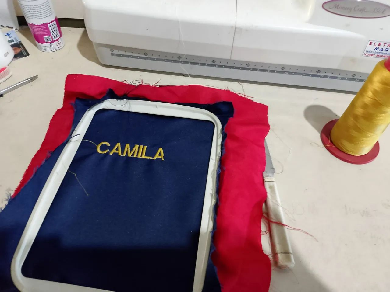 Vendo máquina de bordado janome 350i e seminovos - Foto 2