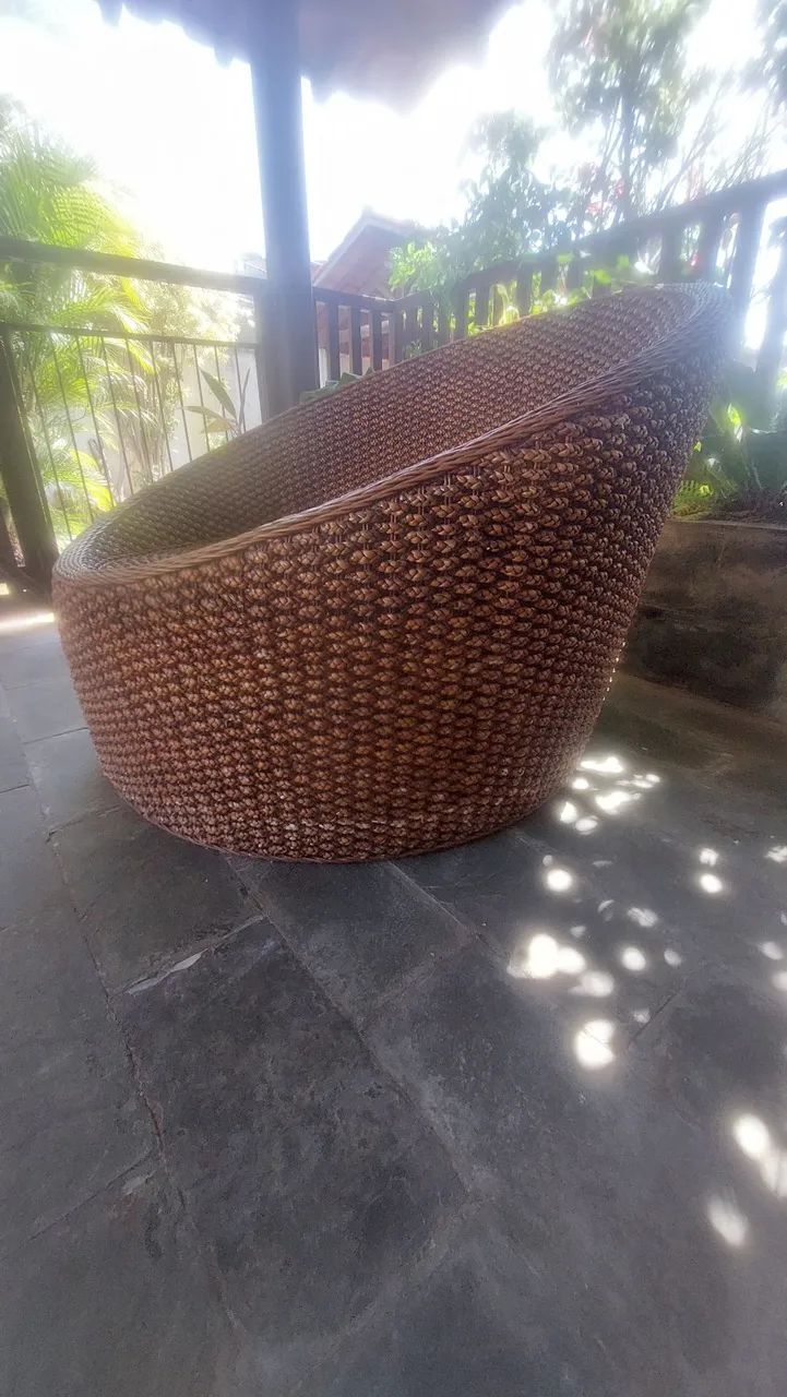 SOFÁ NAMORADEIRA 3 LUGARES BAÚ + - Foto 2