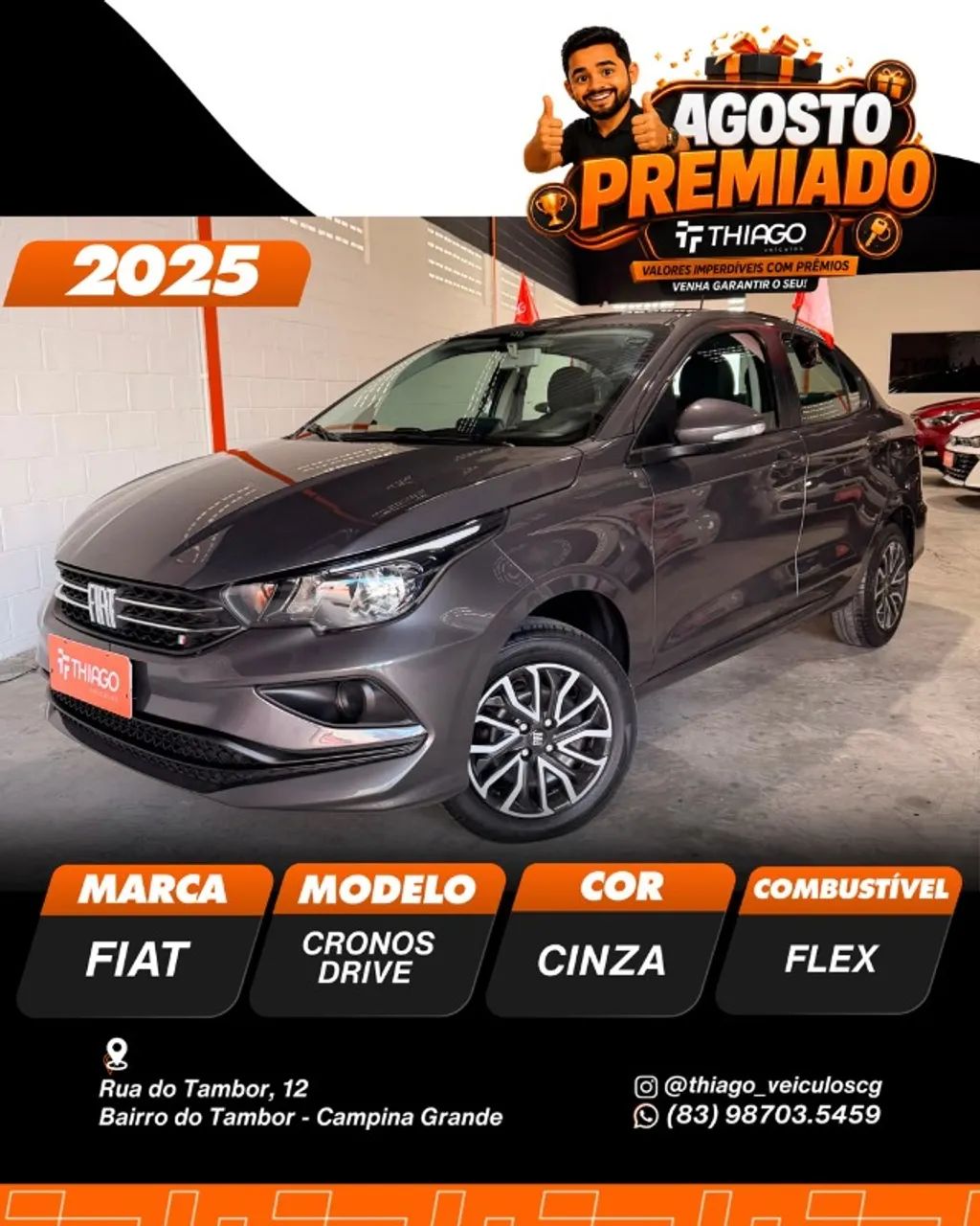 Fiat Cronos Drive 1.0 6V 2025