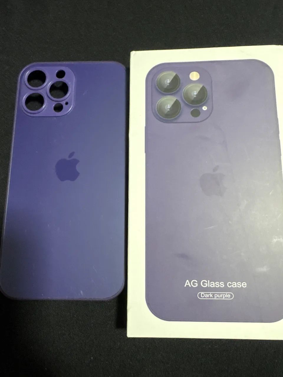 Case luxo iPhone 13 Pro Max  case de vidro glass premium - Foto 3