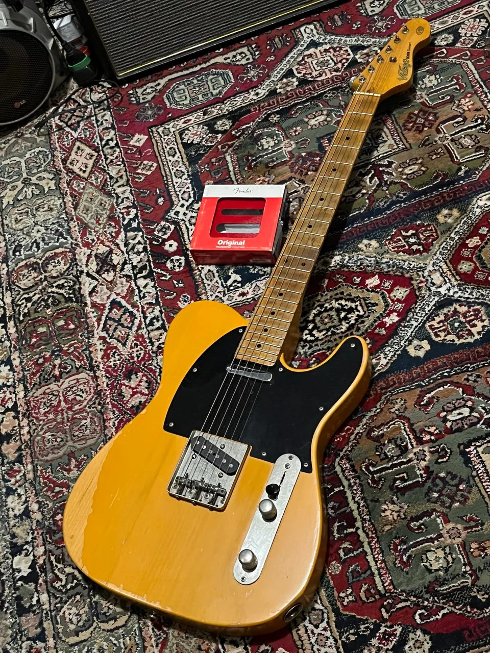 guitarra vintage telecaster