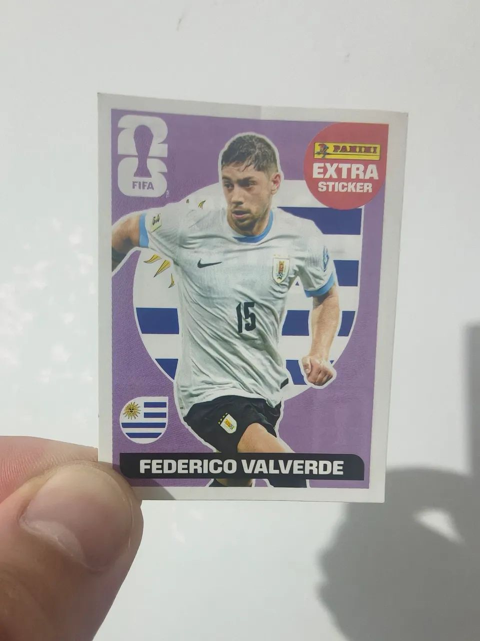 Federico Valverde - Extra Sticker Bordô