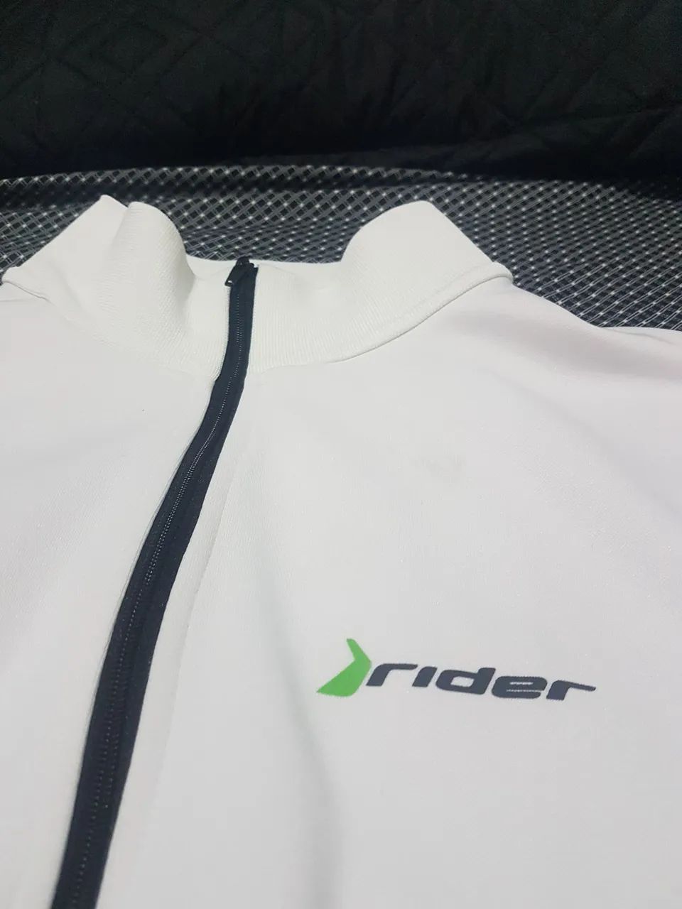 Blusão Rider tam G c/ ziper - Foto 2