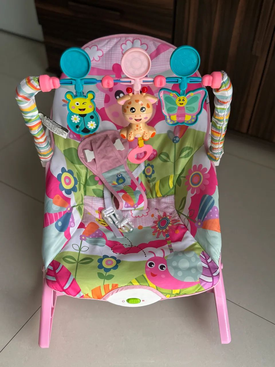 Cadeira Musical Vibratória Bebê Funtime Maxibaby  - Foto 2