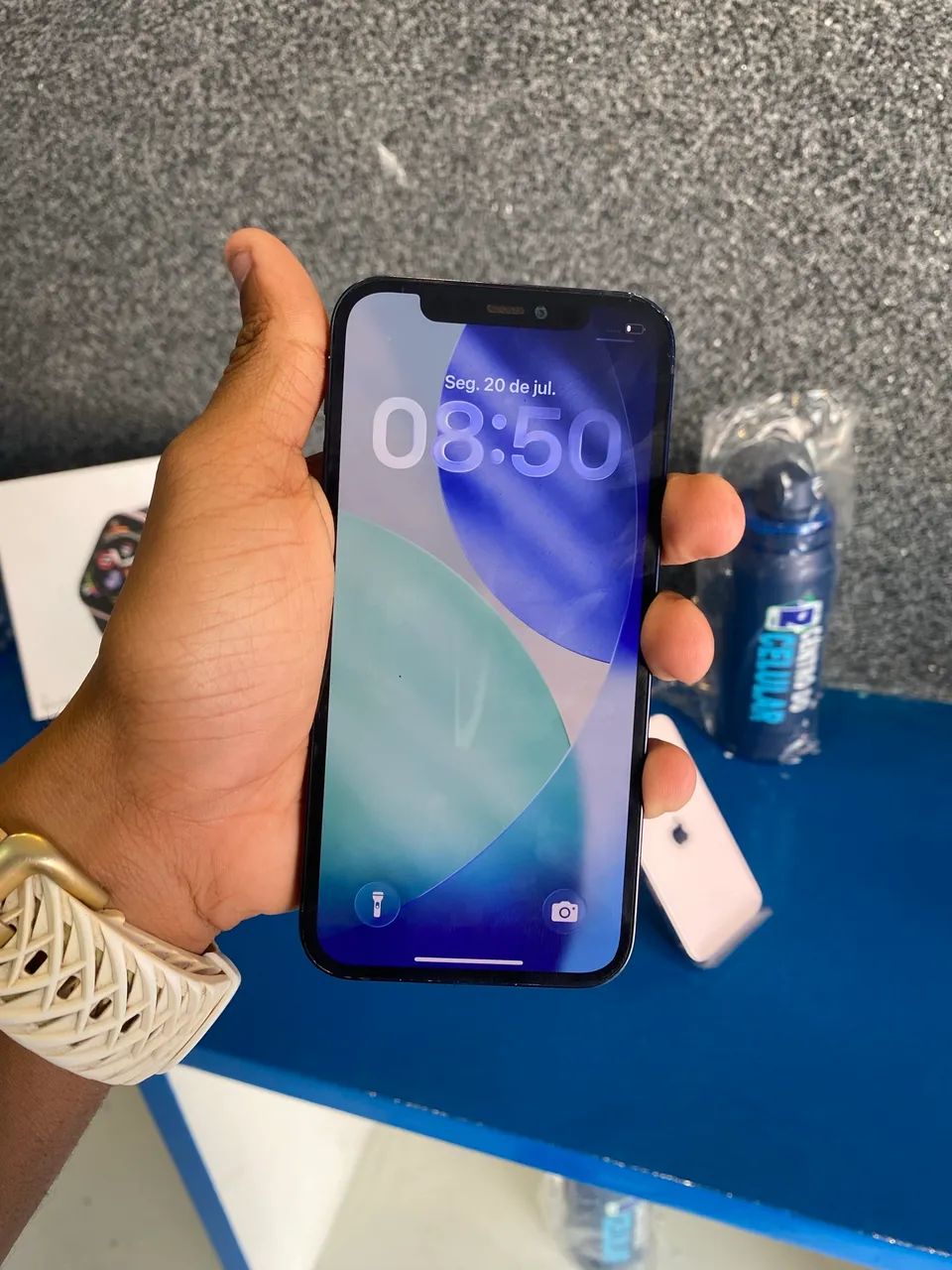 iphone 12 azul - Foto 2
