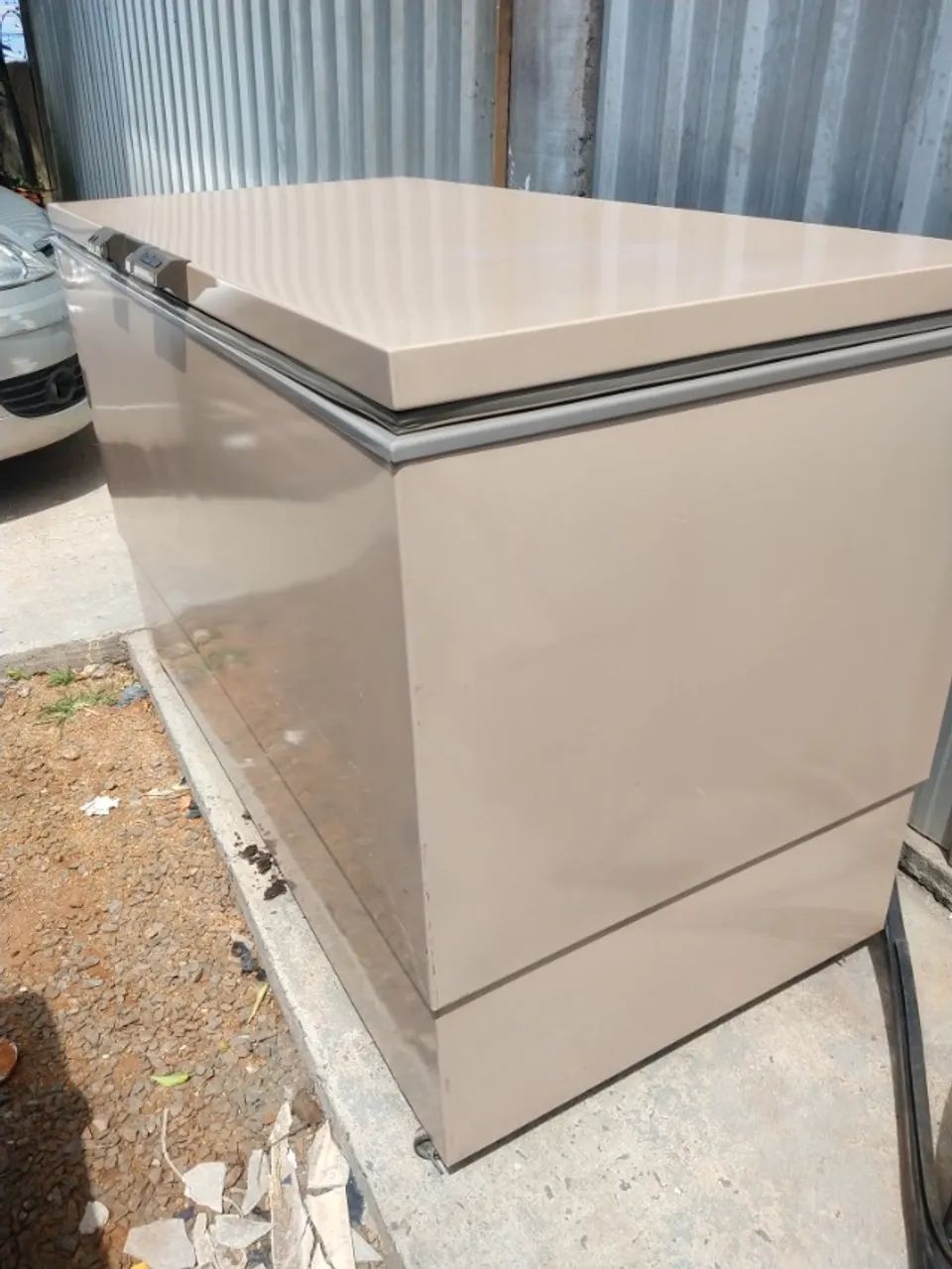 Freezer 320 litros Consul Marron Antigo - Foto 4