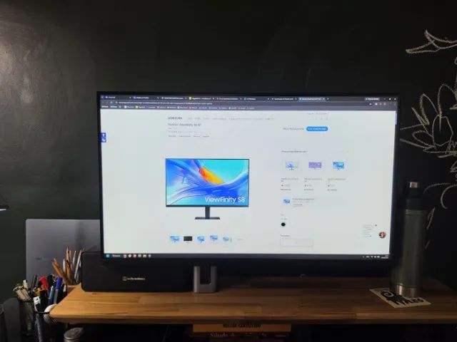 Monitor Samsung ViewFinity S8 32 polegadas 4K UHD USB-C