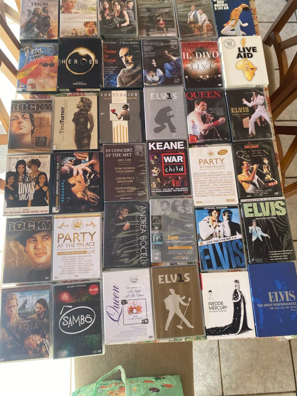 COLEÇÃO PREMIUM DE 45 dvds ORIGINAIS |SHOWS HISTÓRICOS| QUEEN