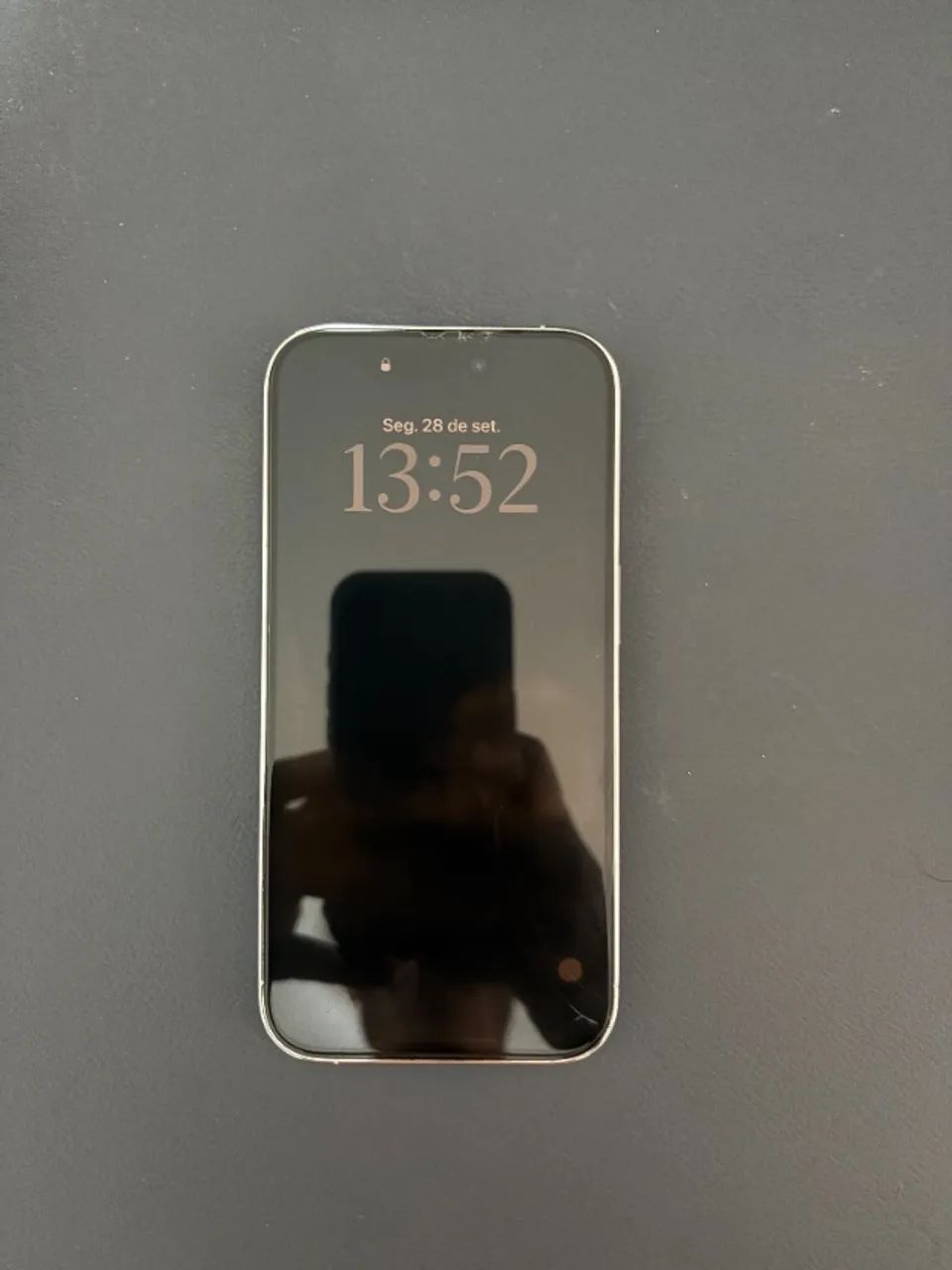 iPhone 14 Pro 128 GB (Branco/Prateado) - Foto 2