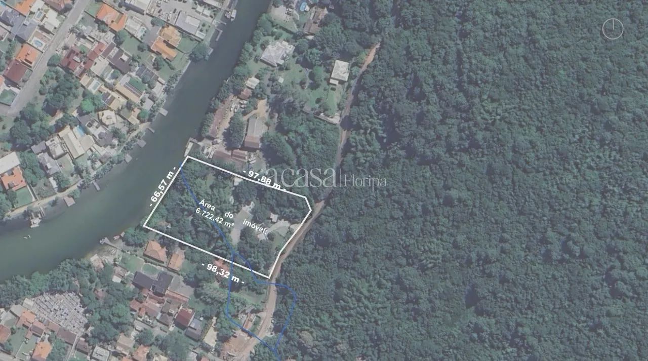 Terreno de 6.722 m² à beira da lagoa com projeto aprovado - Foto 3