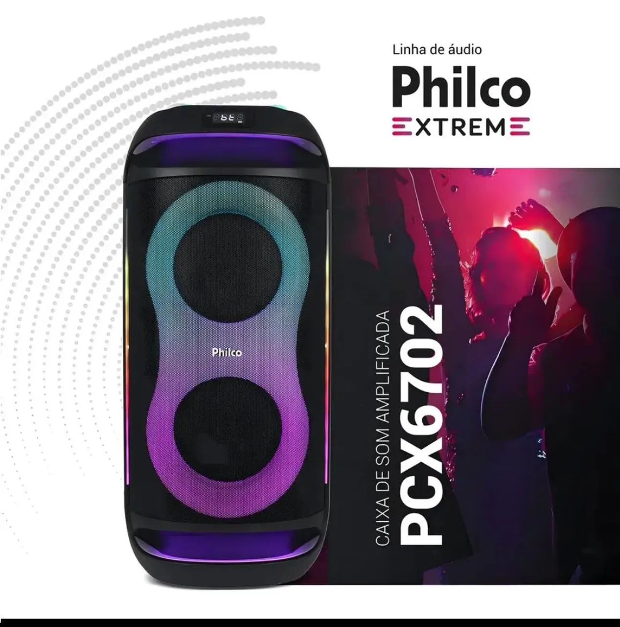 Caixa de som Philco PCX 6702