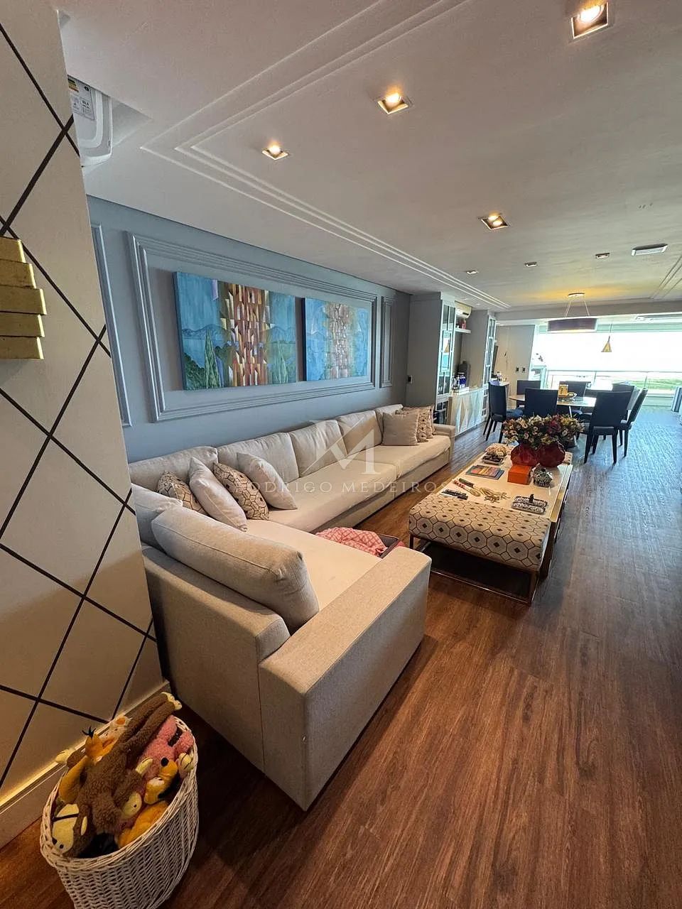 Apartamento garden com 4 suítes e vista mar na Praia Brava, Florianópolis-SC - Foto 3