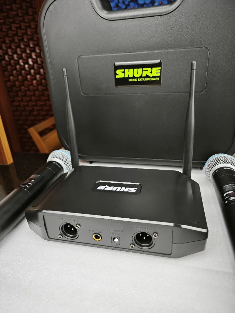 MICROFONE GLXD24 SLXD2 DUPLO  - Foto 5